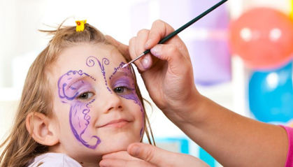 آموزش نقاشی روی صورت کودک برای افراد مبتدی